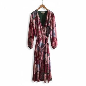 Anthropologie Hutch Long-Sleeve Wrap Dress - Plus Size 3X